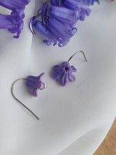 Load image into Gallery viewer, Dúil Dainty blue bell dangles

