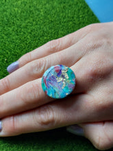 Load image into Gallery viewer, Dúil Colour burst adjustable statement ring | Dúil Jewellery
