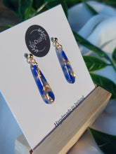 Load image into Gallery viewer, Dúil Jewellery | Sarah blue earrings 
