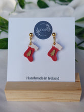 Load image into Gallery viewer, Dúil Jewellery | Christmas earrings Ireland 
