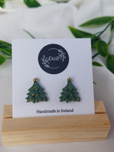 Load image into Gallery viewer, Dúil Jewellery | Christmas tree studs
