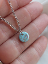 Load image into Gallery viewer, Dúil Powder blue &amp; silver necklace
